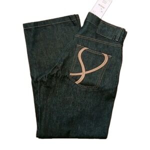 NWT ZARA Men Baggy Fit Jeans Dropped Crotch Straigh Mid Waist Straight 30 #320C